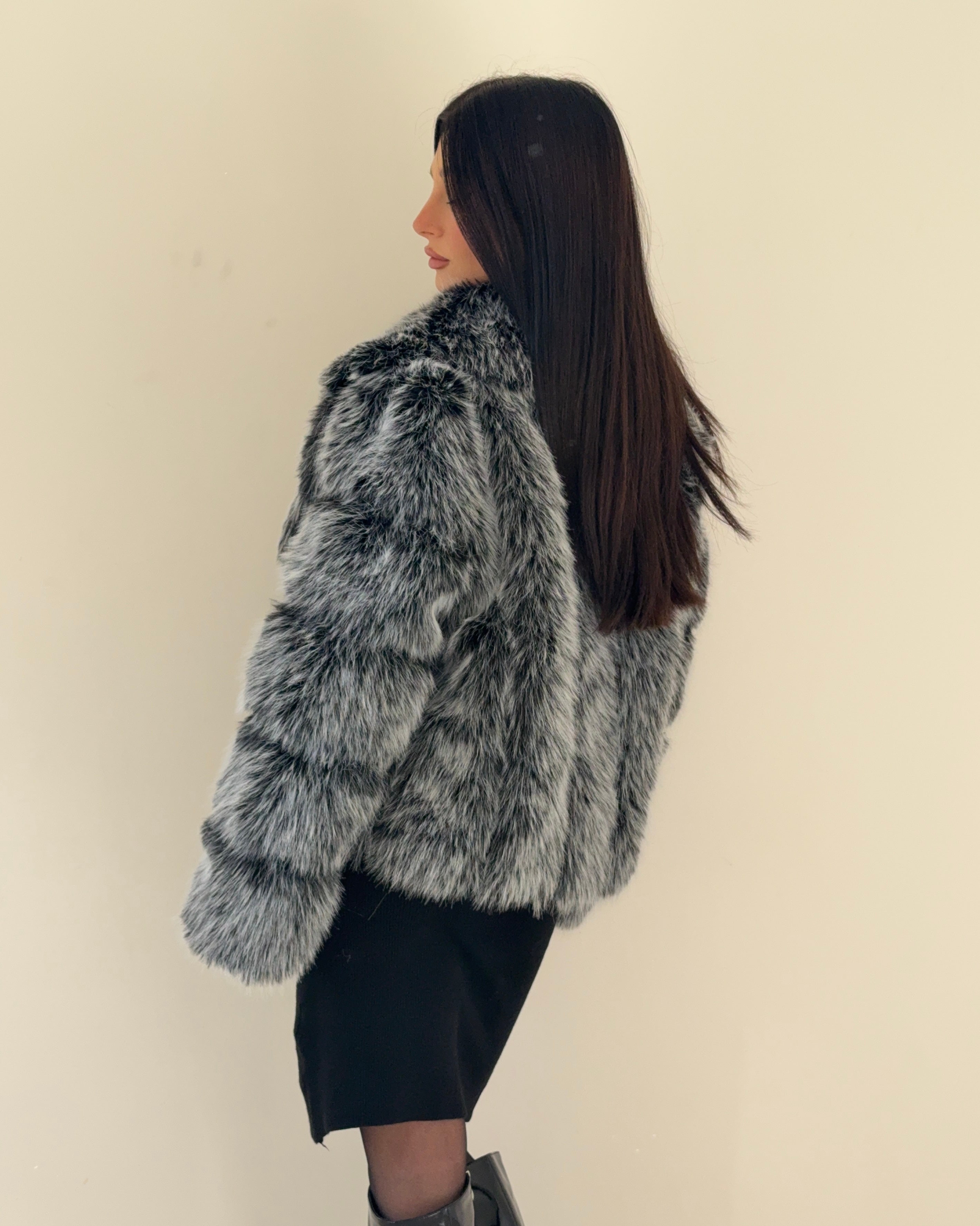 Eco-Pelliccia Cenere