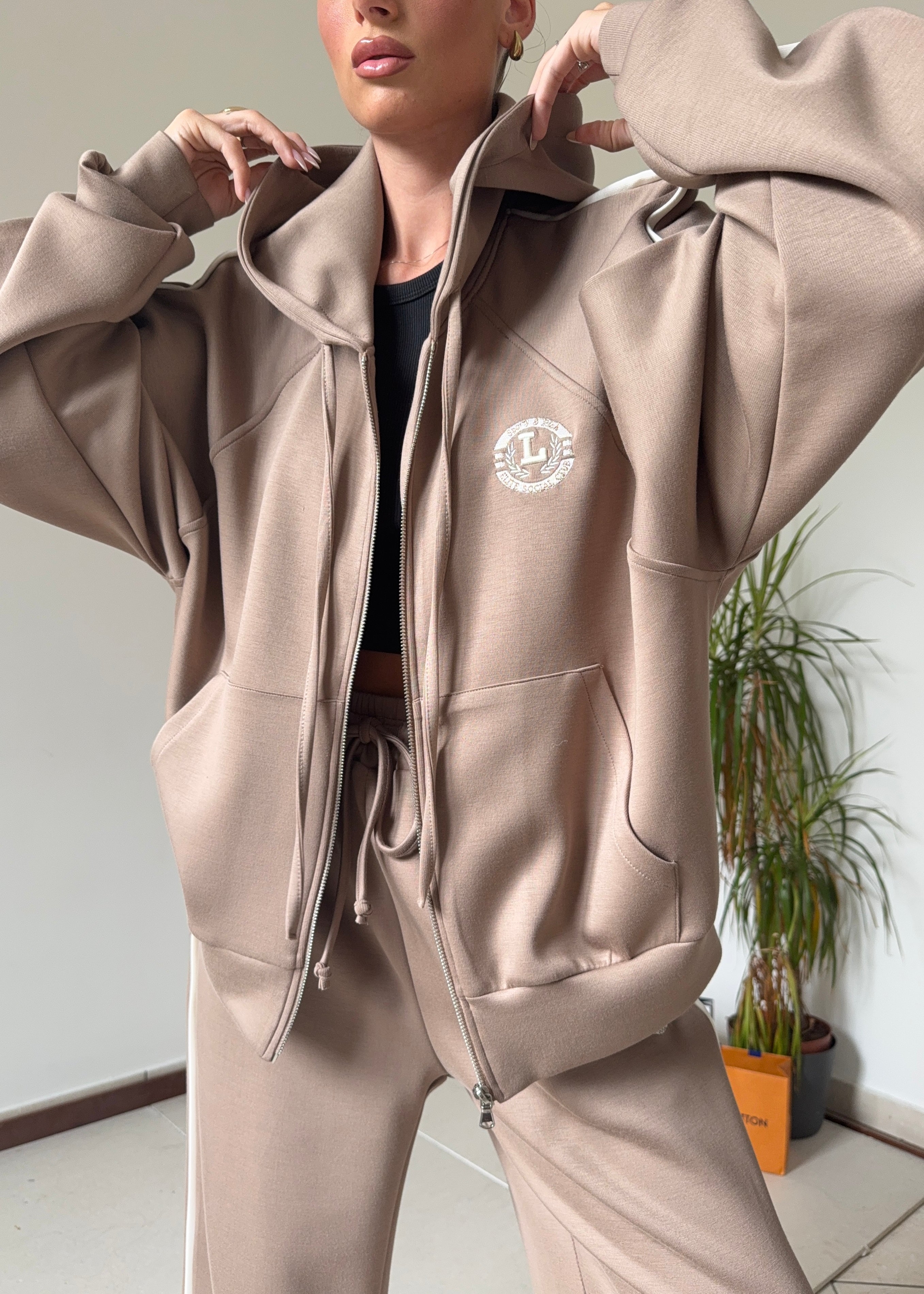 Felpa Cammello By Lumina