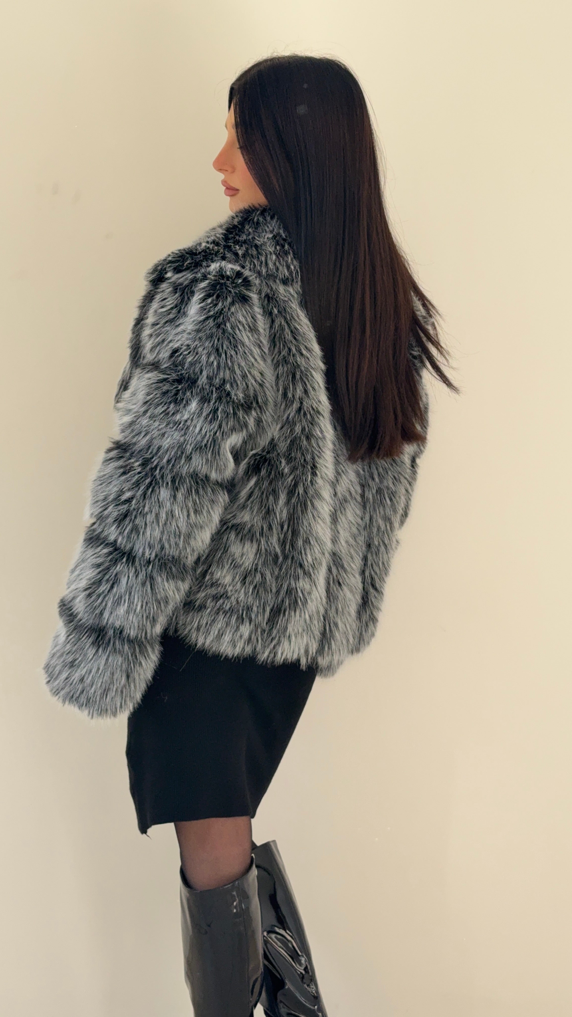 Eco-Pelliccia Cenere