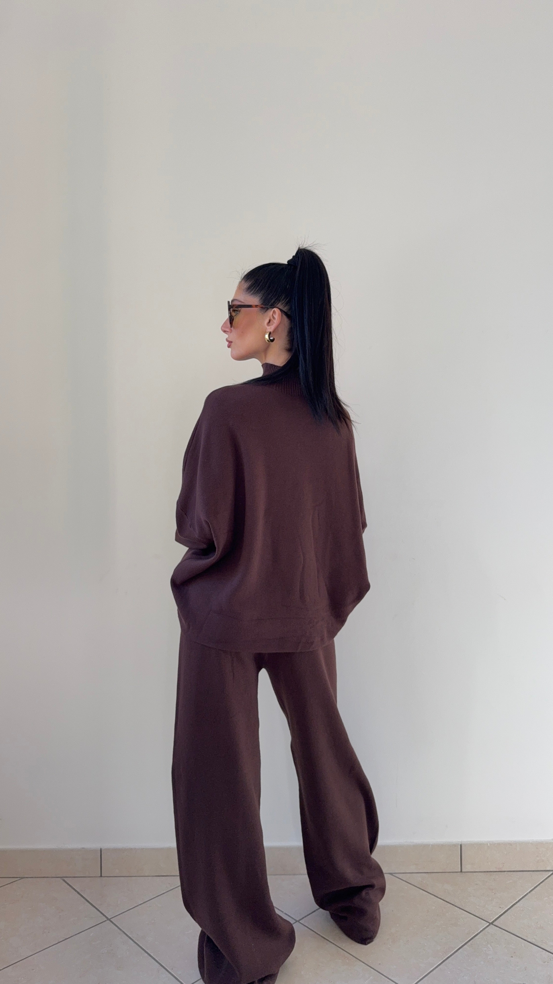 Set In Maglia Marrone