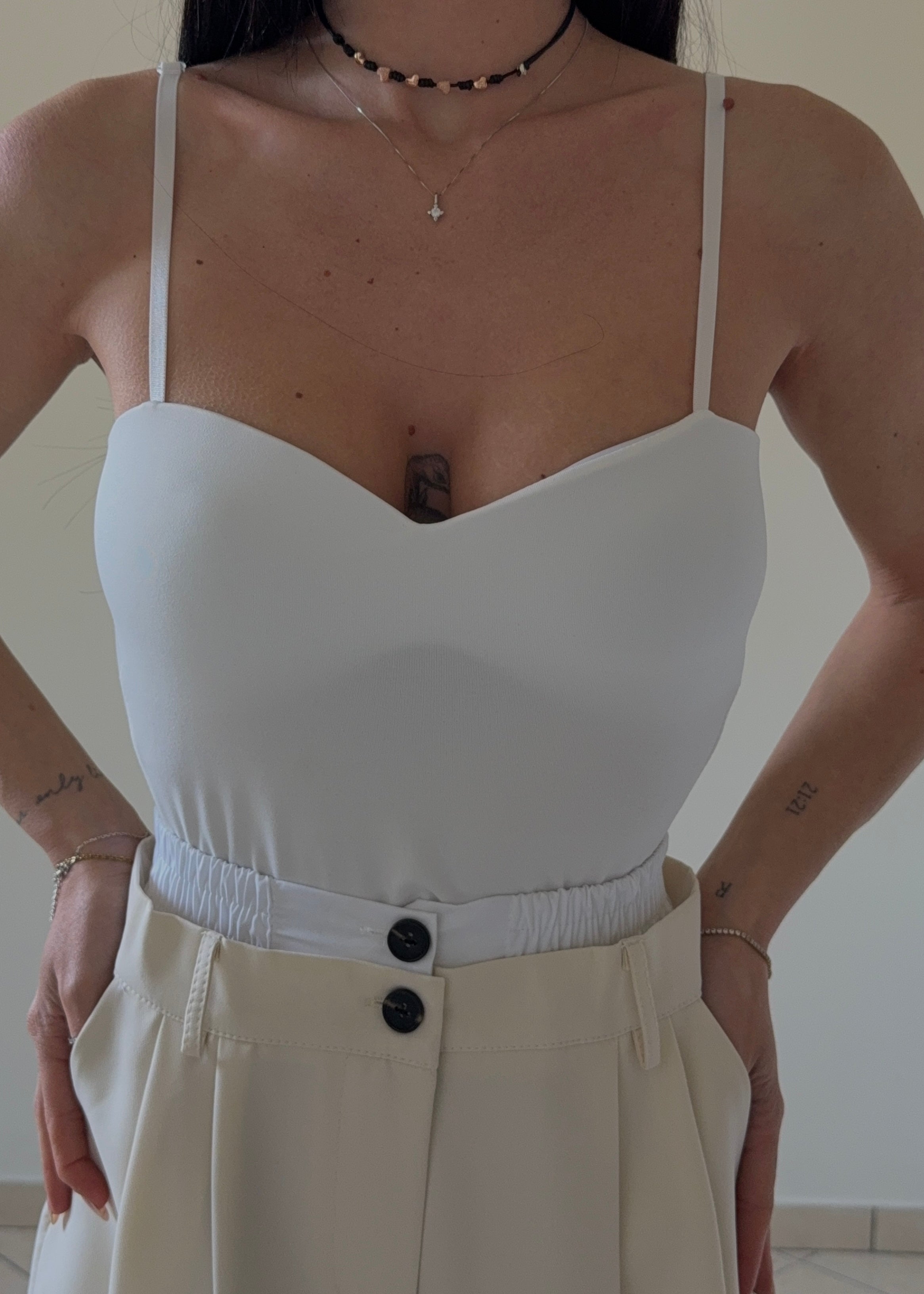 Top bianco