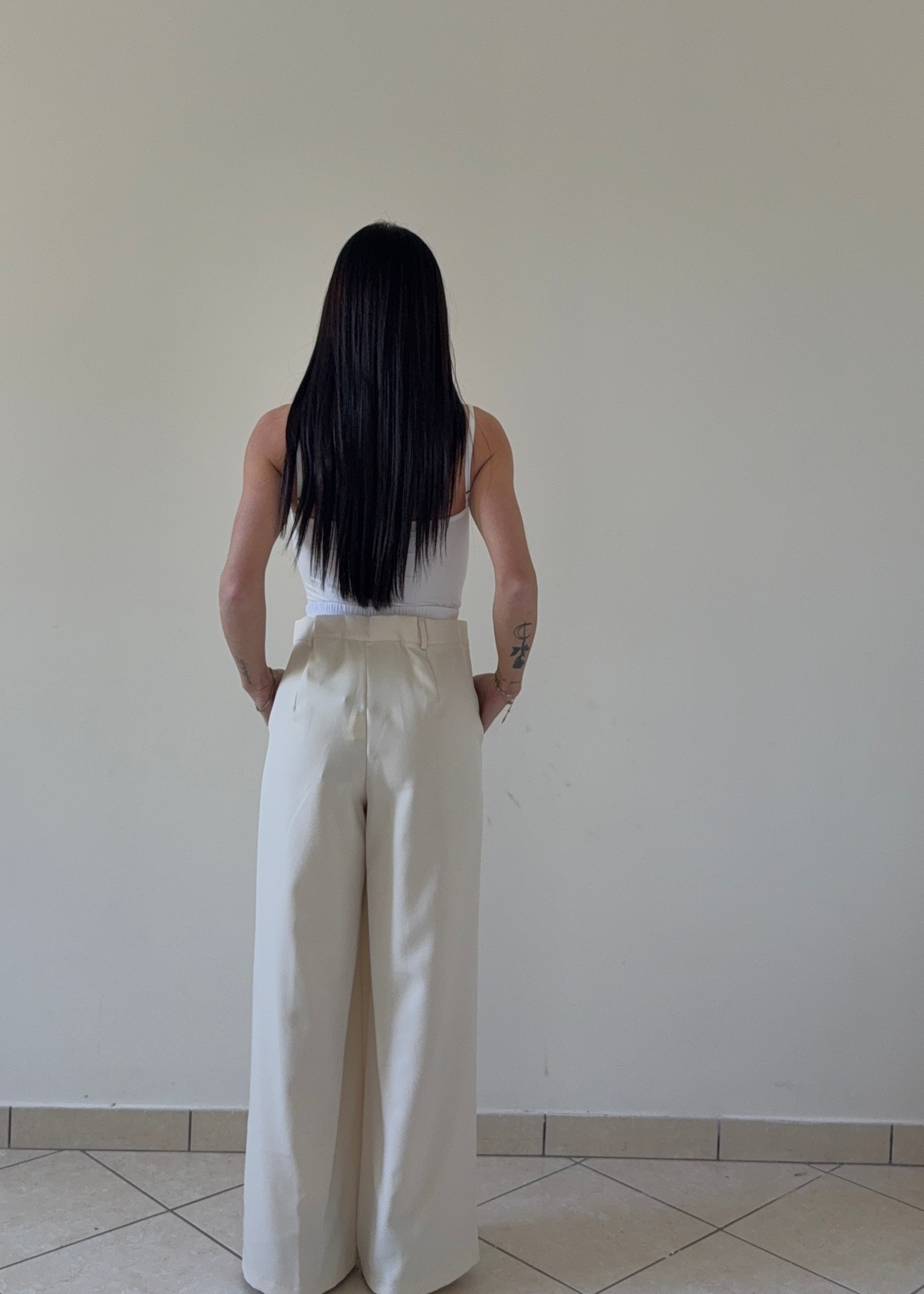 Pantalone Crema
