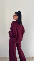 Set In Maglia Bordeaux