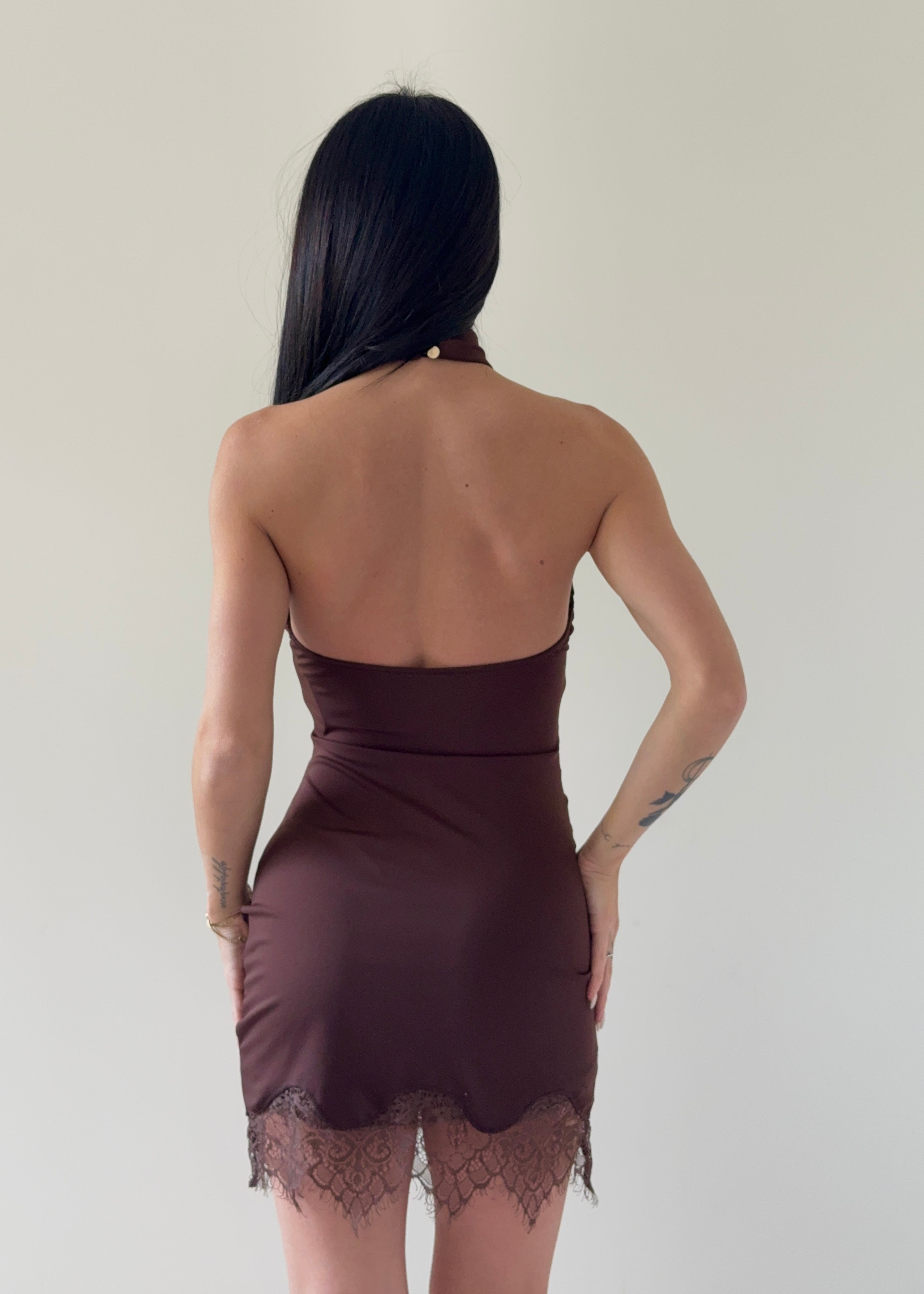 Dress Aura Marrone