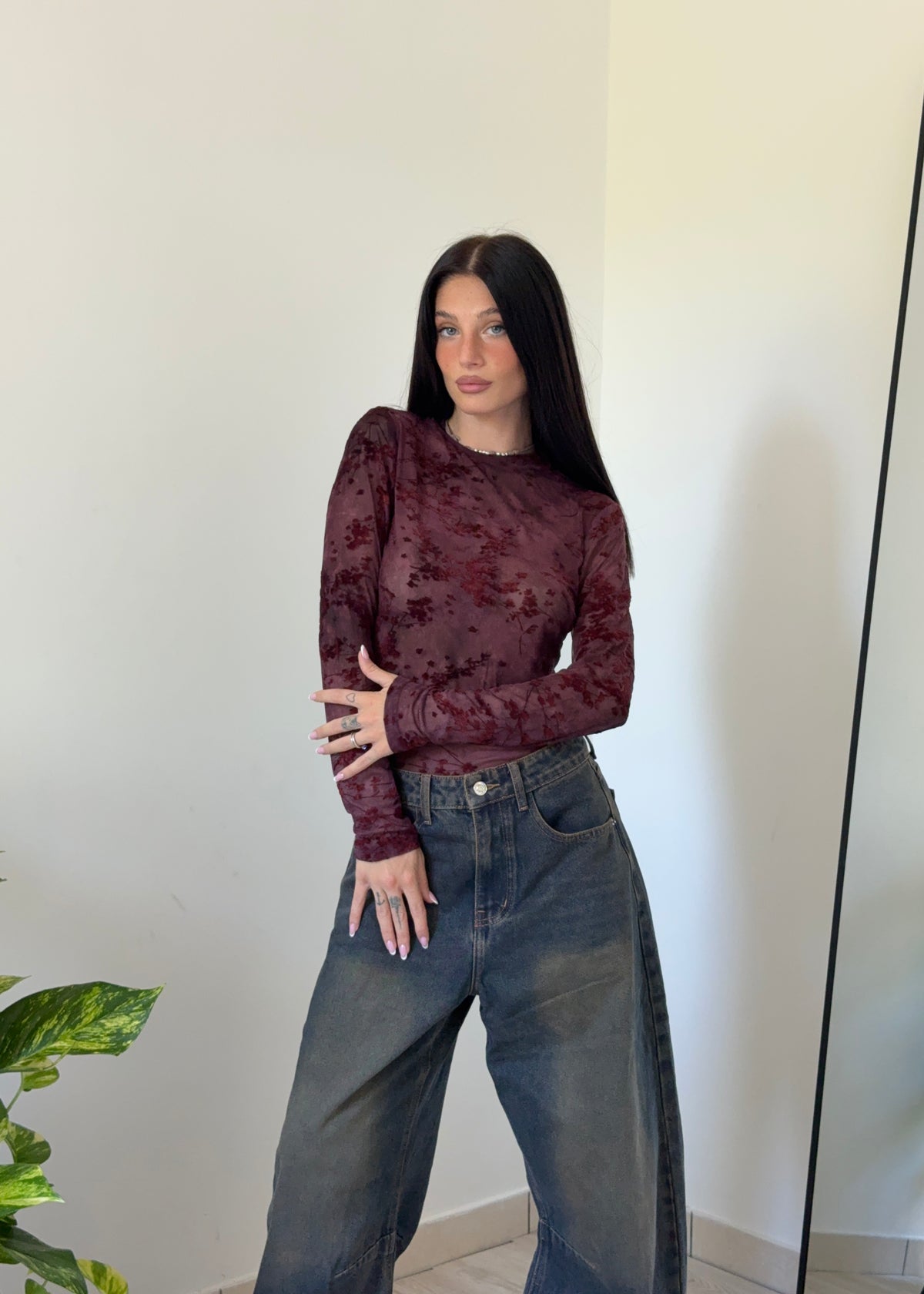 Maglia Mary Bordeaux
