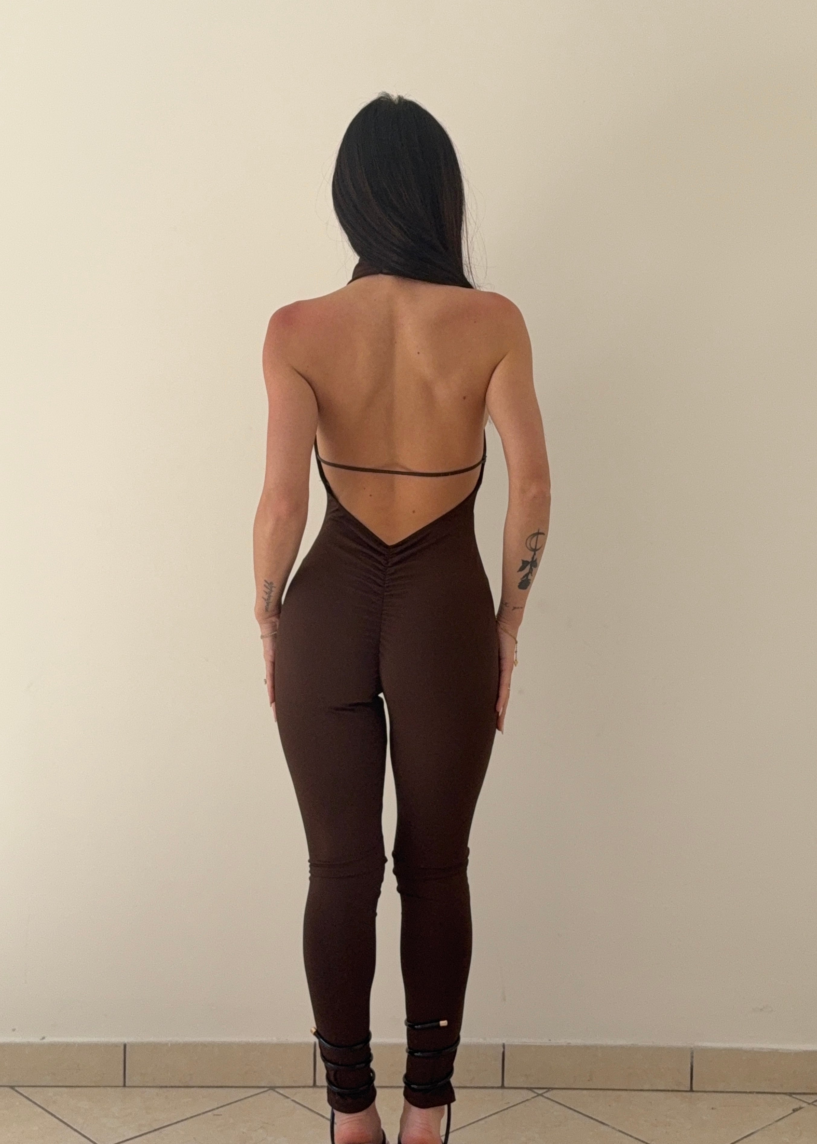 Jumpsuit Kenia Brown