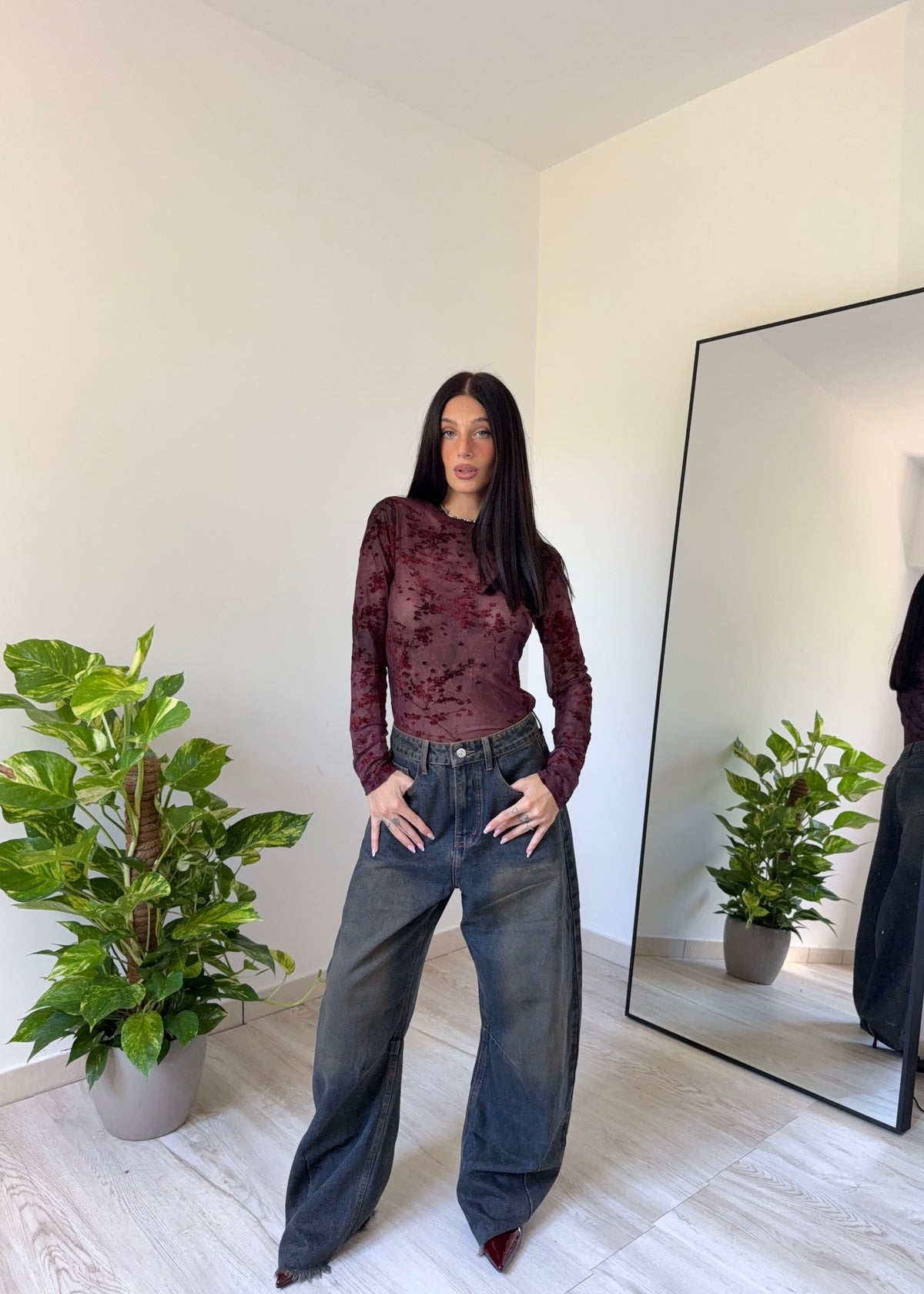 Maglia Mary Bordeaux