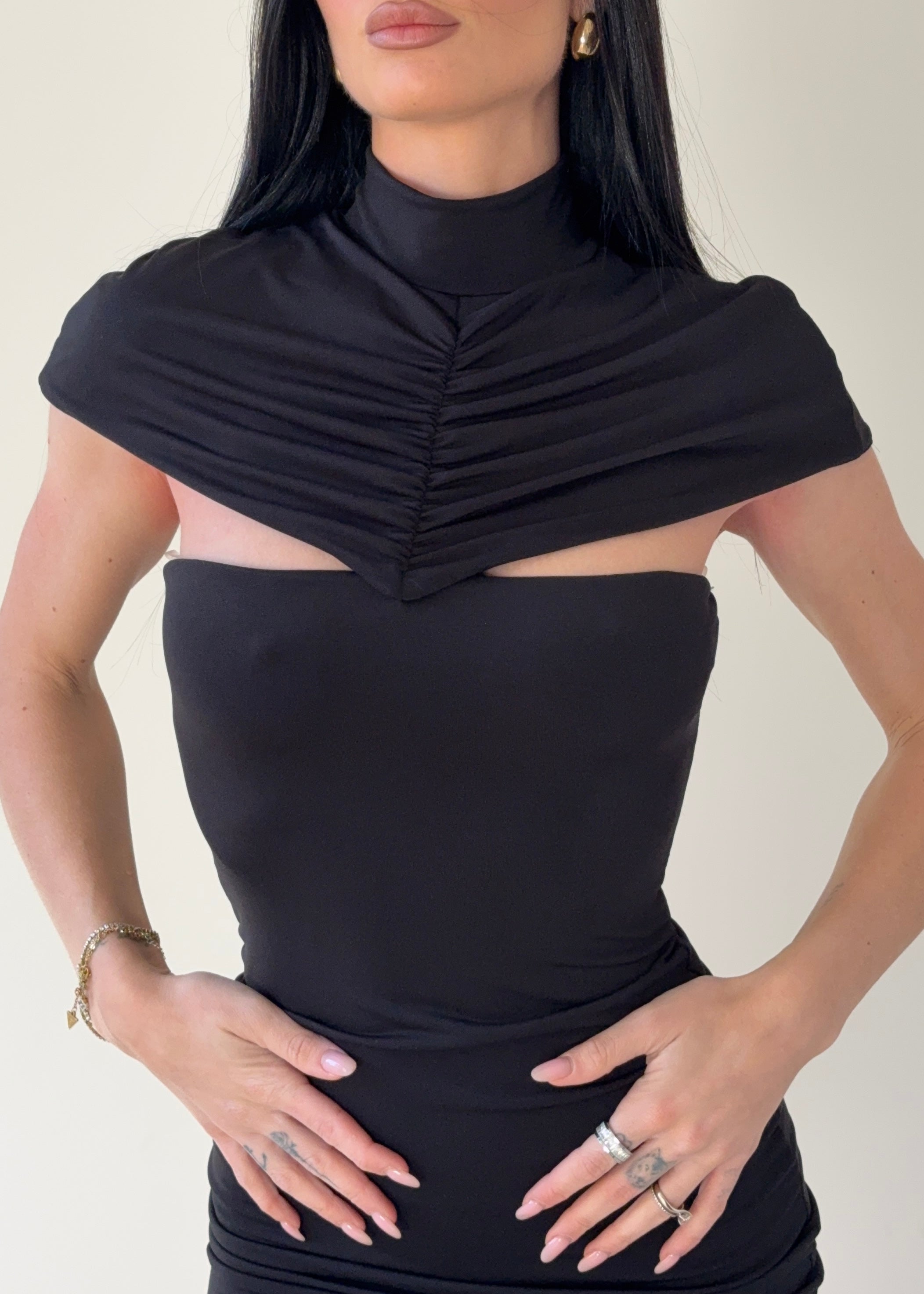 Mini Dress Essential Nero