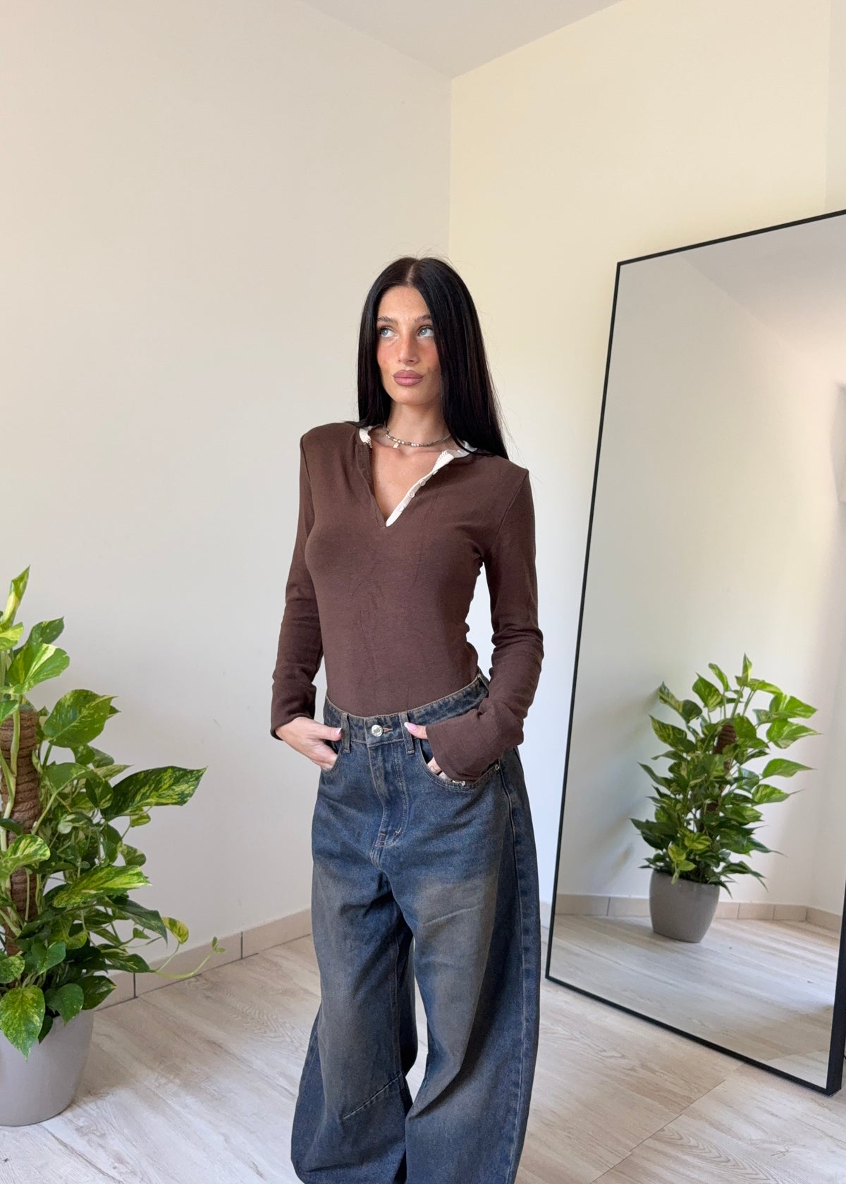 Maglia Blair Marrone