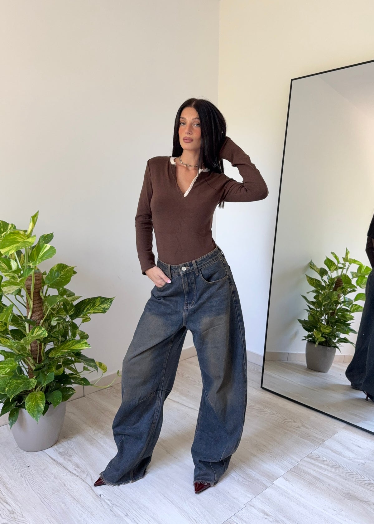 Maglia Blair Marrone