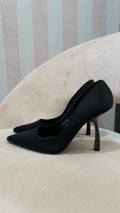 Black Velvet Heel