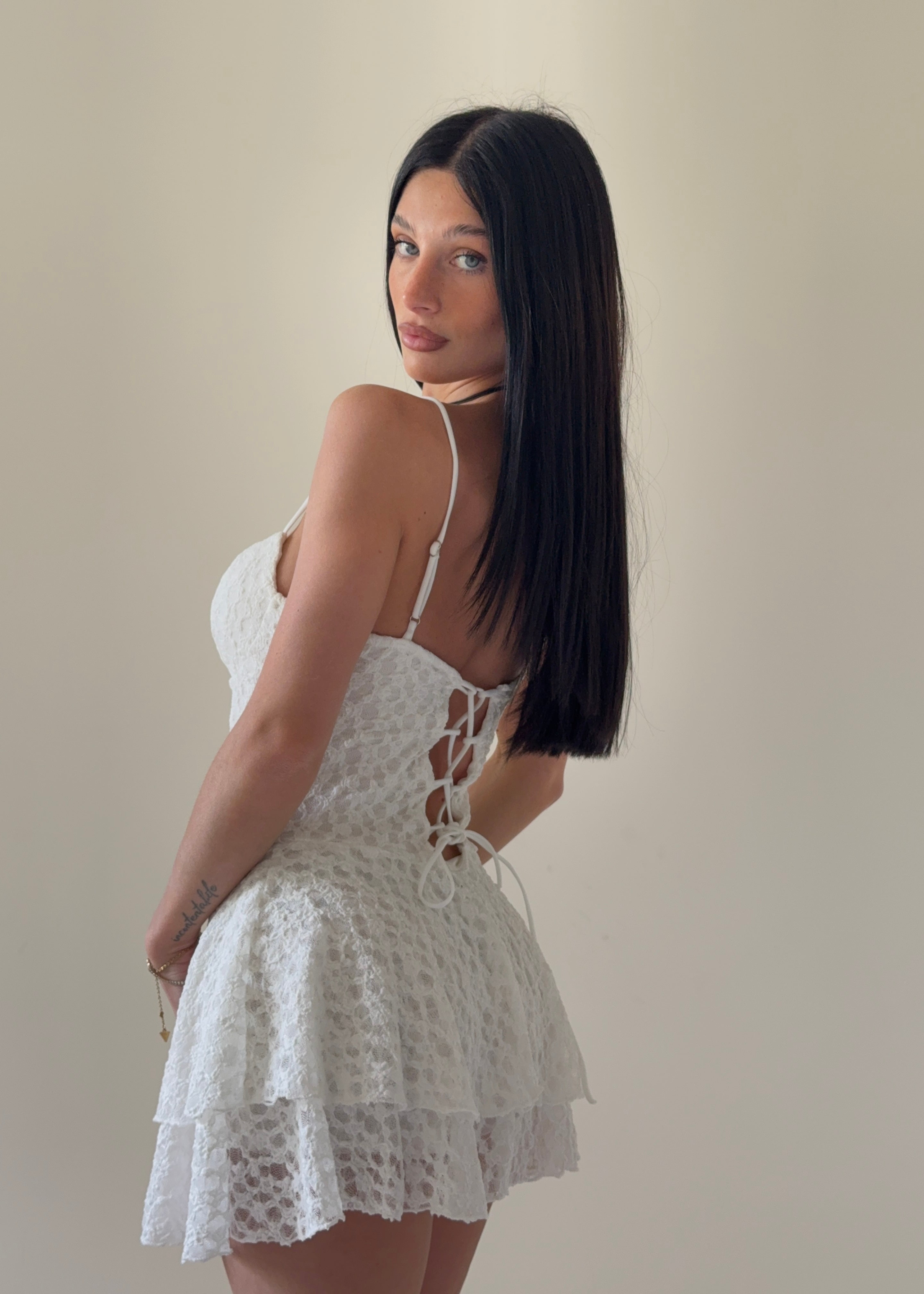 Abito Candy Bianco