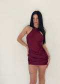 Mini Dress bordeaux Olivia